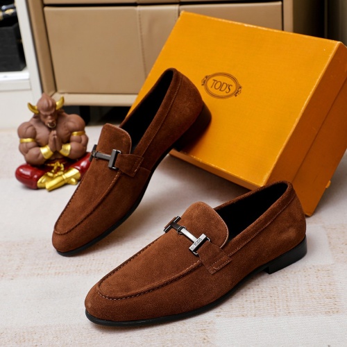 Replica TOD'S Oxfords Shoes #1204973 $98.00 USD for Wholesale