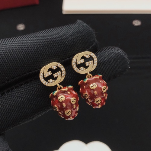 Replica Gucci Earrings For Women #1205019 $29.00 USD for Wholesale