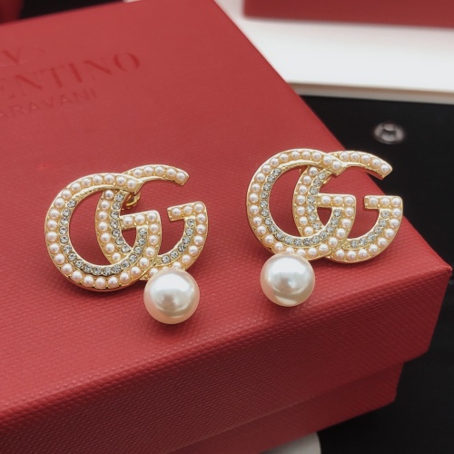 Replica Gucci Earrings For Women #1205020 $29.00 USD for Wholesale