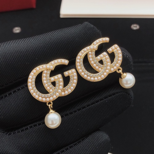 Replica Gucci Earrings For Women #1205020 $29.00 USD for Wholesale