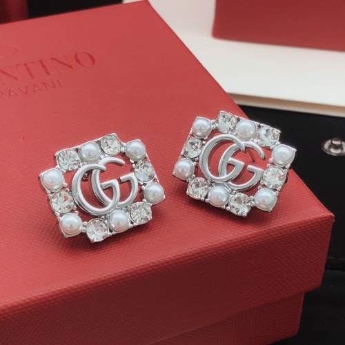 Replica Gucci Earrings For Women #1205021 $29.00 USD for Wholesale