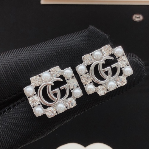 Replica Gucci Earrings For Women #1205021 $29.00 USD for Wholesale