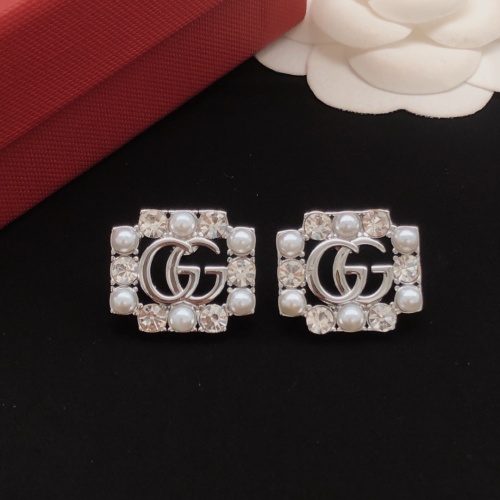 Replica Gucci Earrings For Women #1205021 $29.00 USD for Wholesale