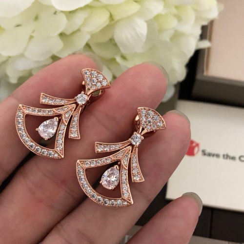 Replica Bvlgari Earrings For Women #1205046 $36.00 USD for Wholesale