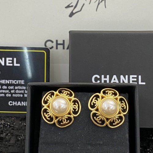 Replica Chanel Earrings For Women #1205062 $29.00 USD for Wholesale