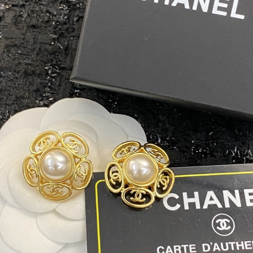 Replica Chanel Earrings For Women #1205062 $29.00 USD for Wholesale