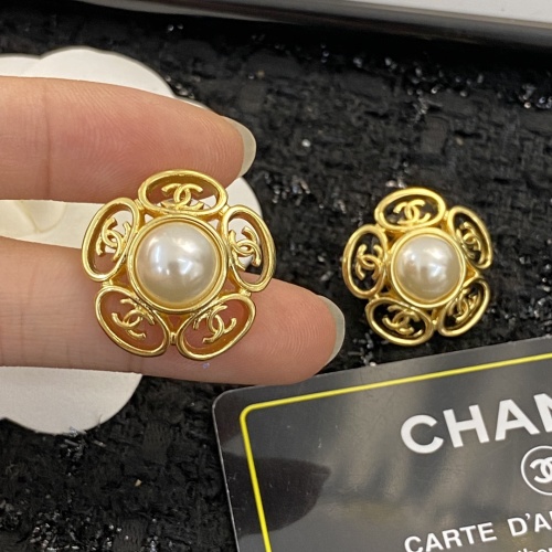 Replica Chanel Earrings For Women #1205062 $29.00 USD for Wholesale