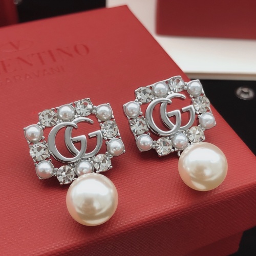 Replica Gucci Earrings For Women #1205084 $32.00 USD for Wholesale