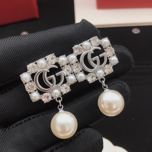 Replica Gucci Earrings For Women #1205084 $32.00 USD for Wholesale