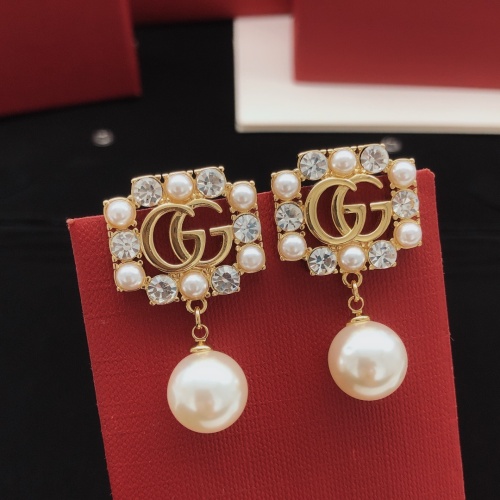 Gucci Earrings For Women #1205085 $32.00 USD, Wholesale Replica Gucci Earrings