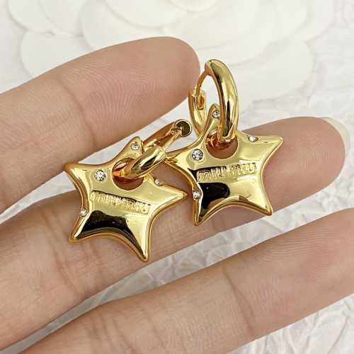 Replica MIU MIU Earrings For Women #1205092 $32.00 USD for Wholesale