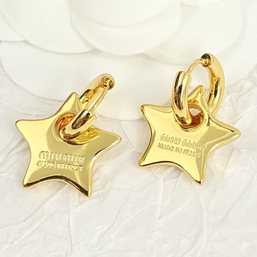 Replica MIU MIU Earrings For Women #1205092 $32.00 USD for Wholesale