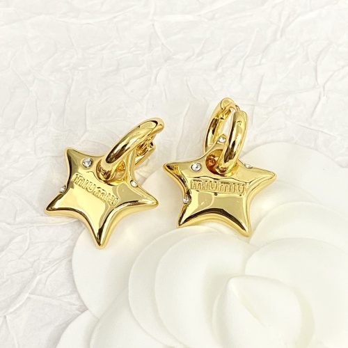 Replica MIU MIU Earrings For Women #1205092 $32.00 USD for Wholesale