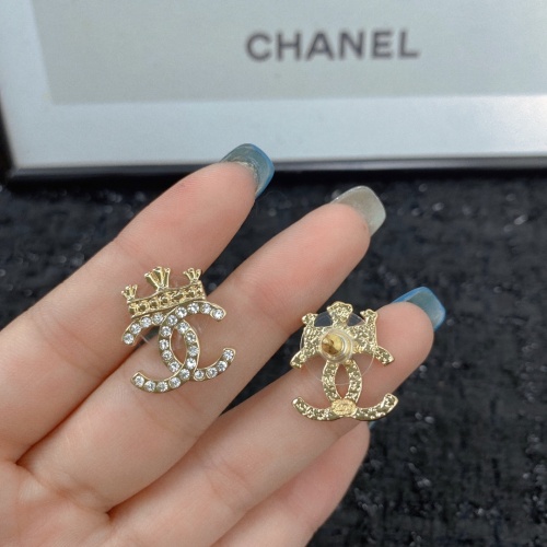 Replica Chanel Earrings For Women #1205095 $25.00 USD for Wholesale