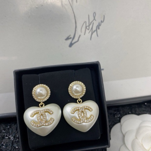 Replica Chanel Earrings For Women #1205106 $40.00 USD for Wholesale