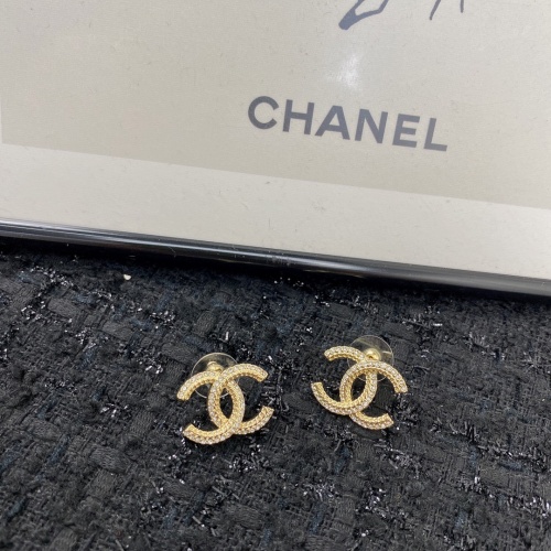 Replica Chanel Earrings For Women #1205115 $27.00 USD for Wholesale