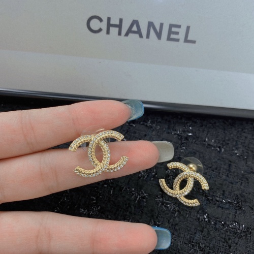 Replica Chanel Earrings For Women #1205115 $27.00 USD for Wholesale