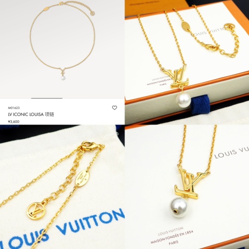 Replica Louis Vuitton Necklaces #1205159 $25.00 USD for Wholesale