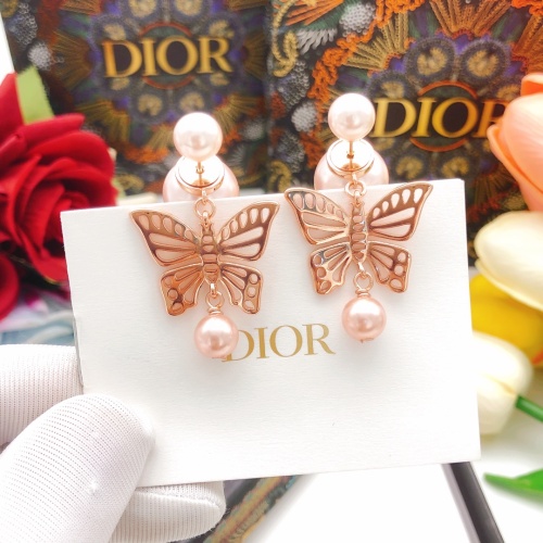 Replica Christian Dior Earrings For Women #1205180 $29.00 USD for Wholesale