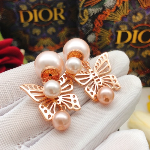 Replica Christian Dior Earrings For Women #1205180 $29.00 USD for Wholesale