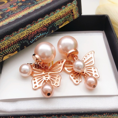 Replica Christian Dior Earrings For Women #1205180 $29.00 USD for Wholesale