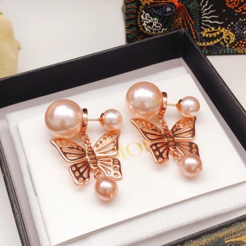 Replica Christian Dior Earrings For Women #1205180 $29.00 USD for Wholesale