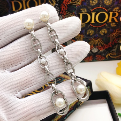 Replica Christian Dior Earrings For Women #1205182 $29.00 USD for Wholesale