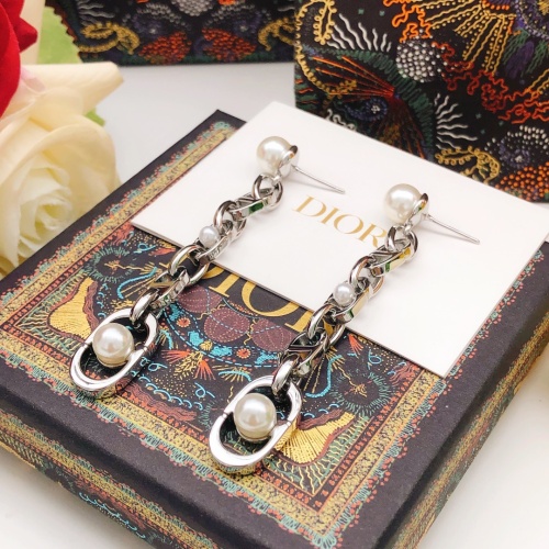 Replica Christian Dior Earrings For Women #1205182 $29.00 USD for Wholesale