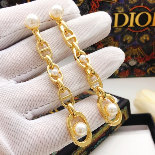 Replica Christian Dior Earrings For Women #1205183 $29.00 USD for Wholesale