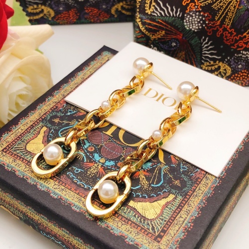 Replica Christian Dior Earrings For Women #1205183 $29.00 USD for Wholesale