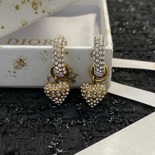 Replica Christian Dior Earrings For Women #1205250 $38.00 USD for Wholesale