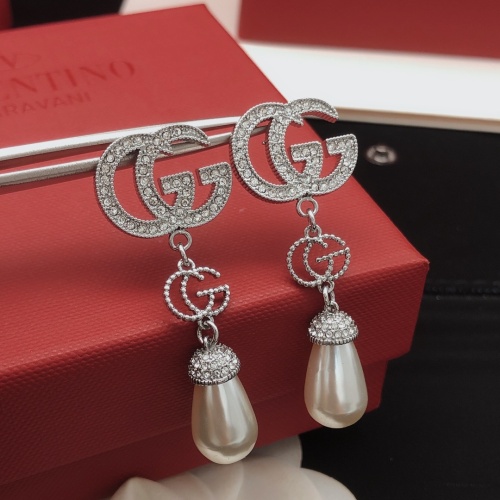 Replica Gucci Earrings For Women #1205258 $32.00 USD for Wholesale