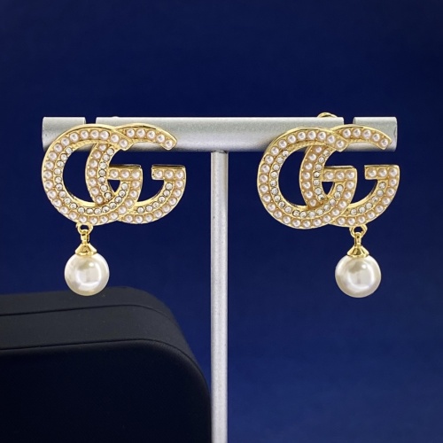 Replica Gucci Earrings For Women #1205262 $32.00 USD for Wholesale