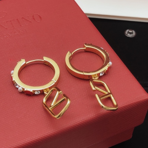 Replica Valentino Earrings For Women #1205284 $29.00 USD for Wholesale