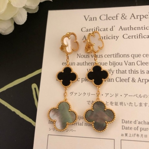 Replica Van Cleef & Arpels Earrings For Women #1205312 $40.00 USD for Wholesale