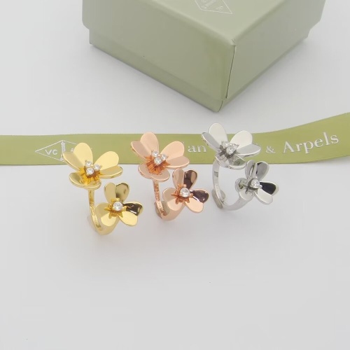 Replica Van Cleef & Arpels Rings For Women #1205330 $25.00 USD for Wholesale