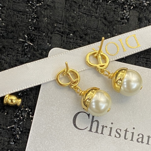 Replica Christian Dior Earrings For Women #1205334 $25.00 USD for Wholesale