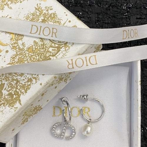 Replica Christian Dior Earrings For Women #1205335 $29.00 USD for Wholesale