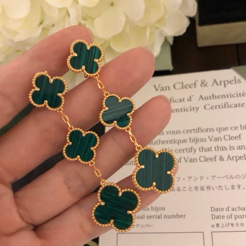 Van Cleef &amp; Arpels Earrings For Women #1205366 $40.00 USD, Wholesale Replica Van Cleef &amp; Arpels Earrings