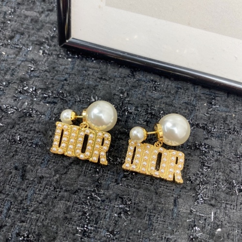 Christian Dior Earrings For Women #1205384 $34.00 USD, Wholesale Replica Christian Dior Earrings