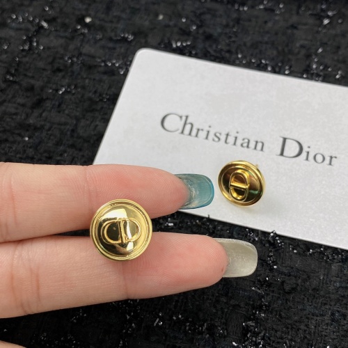 Replica Christian Dior Earrings For Women #1205390 $25.00 USD for Wholesale