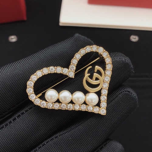 Replica Gucci Brooches For Women #1205391 $29.00 USD for Wholesale