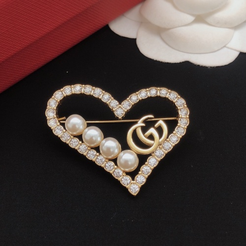 Replica Gucci Brooches For Women #1205391 $29.00 USD for Wholesale