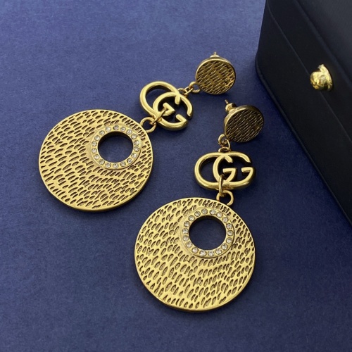 Replica Gucci Earrings For Women #1205480 $32.00 USD for Wholesale