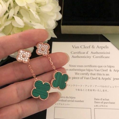 Van Cleef &amp; Arpels Earrings For Women #1205484 $36.00 USD, Wholesale Replica Van Cleef &amp; Arpels Earrings