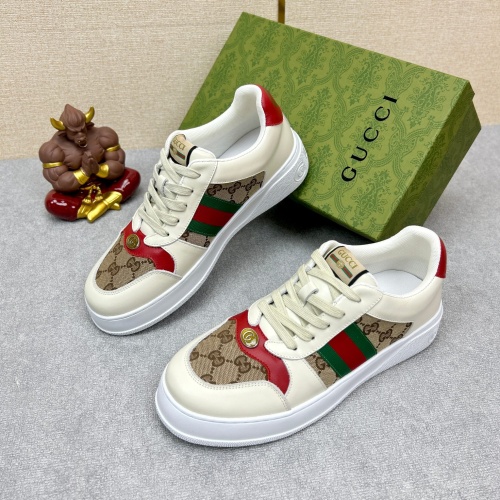 Gucci Casual Shoes For Men #1205496 $82.00 USD, Wholesale Replica Gucci Casual Shoes