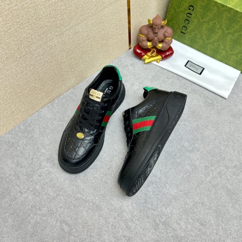 Replica Gucci Casual Shoes For Men #1205505 $82.00 USD for Wholesale