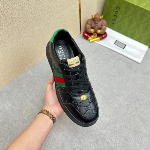 Replica Gucci Casual Shoes For Men #1205505 $82.00 USD for Wholesale