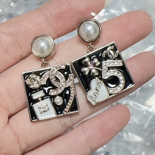 Chanel Earrings For Women #1205540 $32.00 USD, Wholesale Replica Chanel Earrings