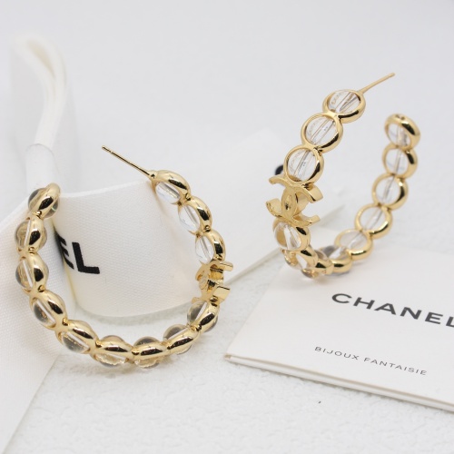 Replica Chanel Earrings For Women #1205592 $56.00 USD for Wholesale